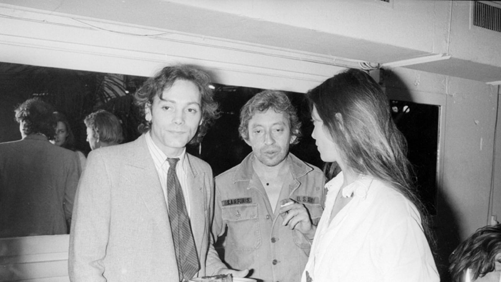 Patrick Dewaere, Serge Gainsbourg et Jane Birkin