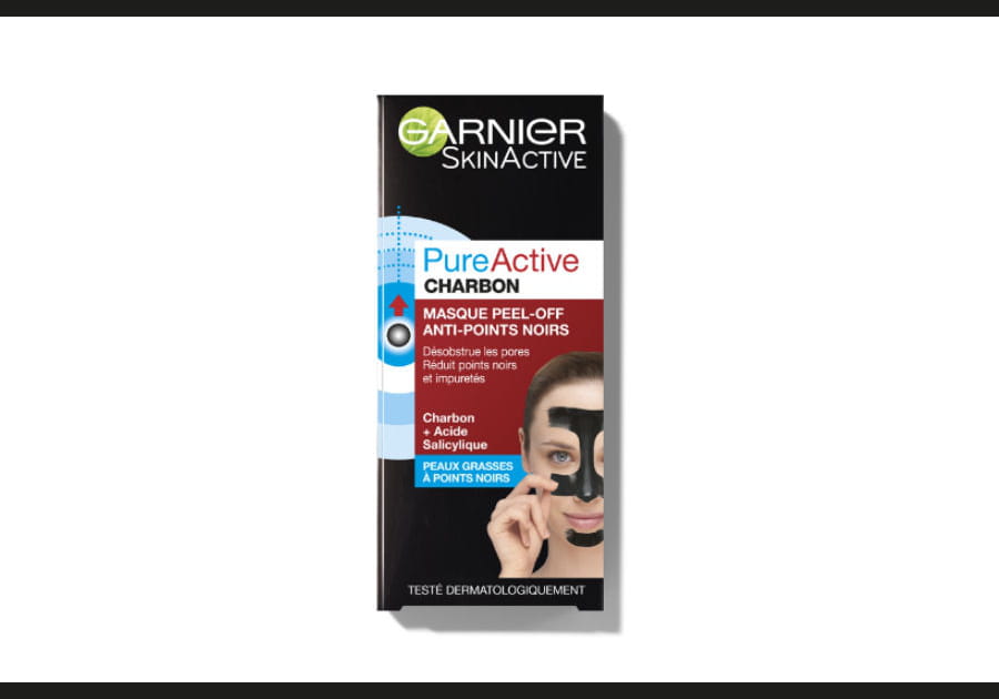 Pure Active Masque Peel-Off Charbon Garnier