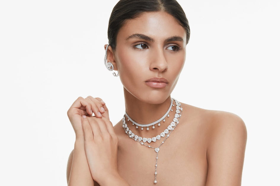 Collier en Y Ariana grande x Swarovski