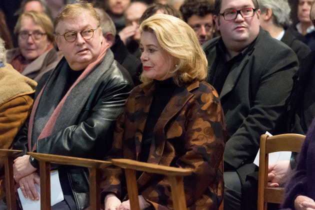 Dominique Besnehard et Catherine Deneuve