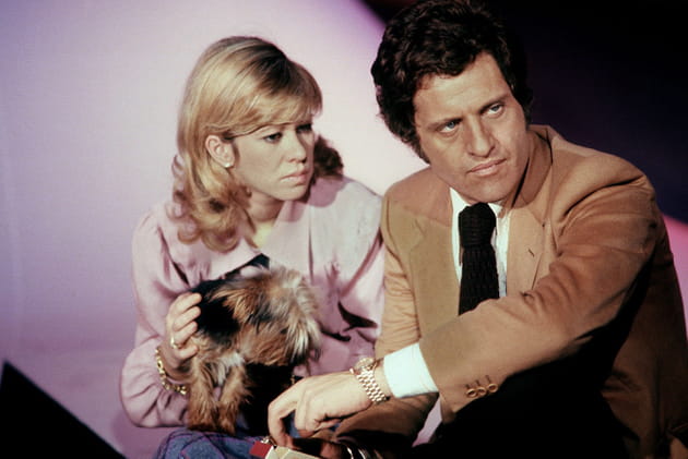 Joe Dassin pose avec sa femme Christine, en 1978