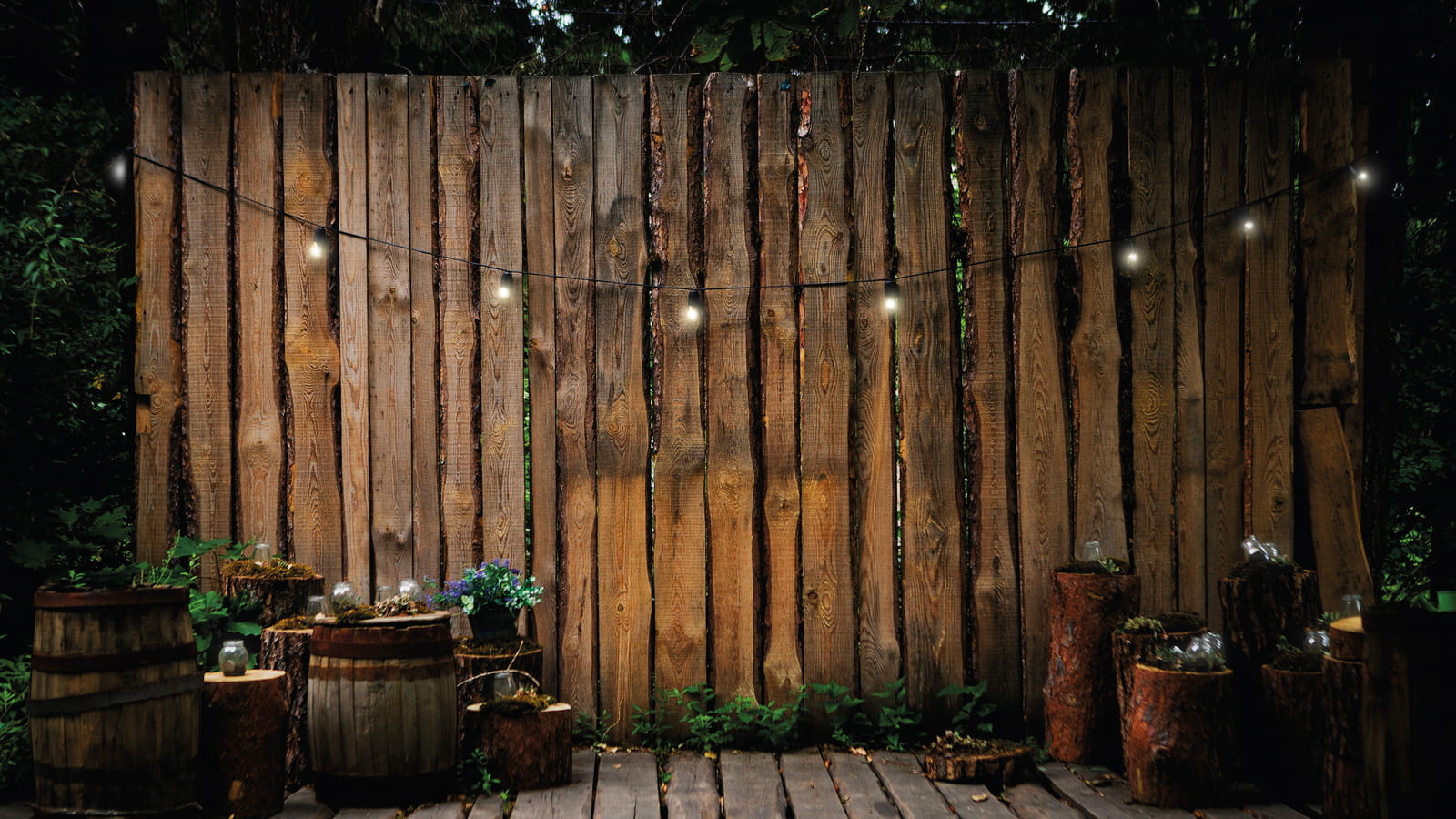 Une guirlande lumineuse raccordable 