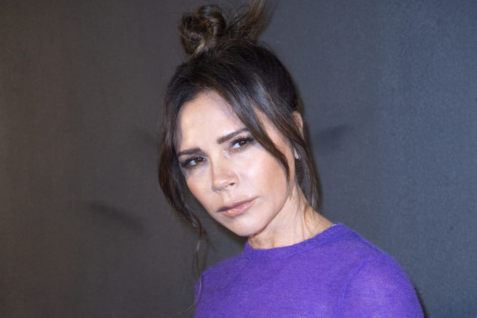 La frange rideau de Victoria Beckham
