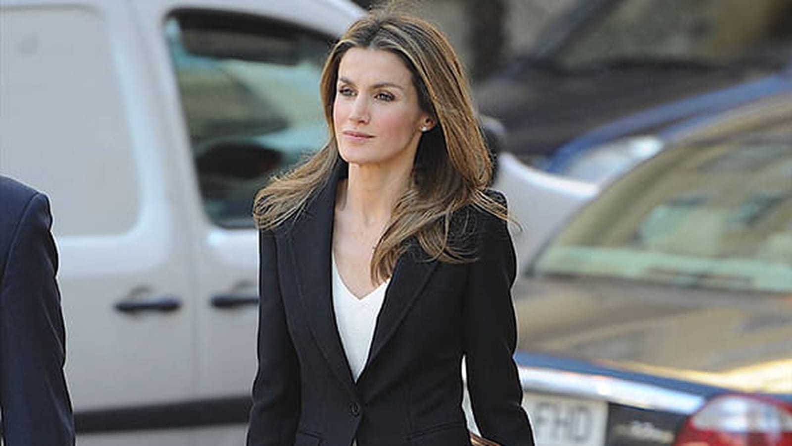 Letizia d'Espagne le 5 février 2013