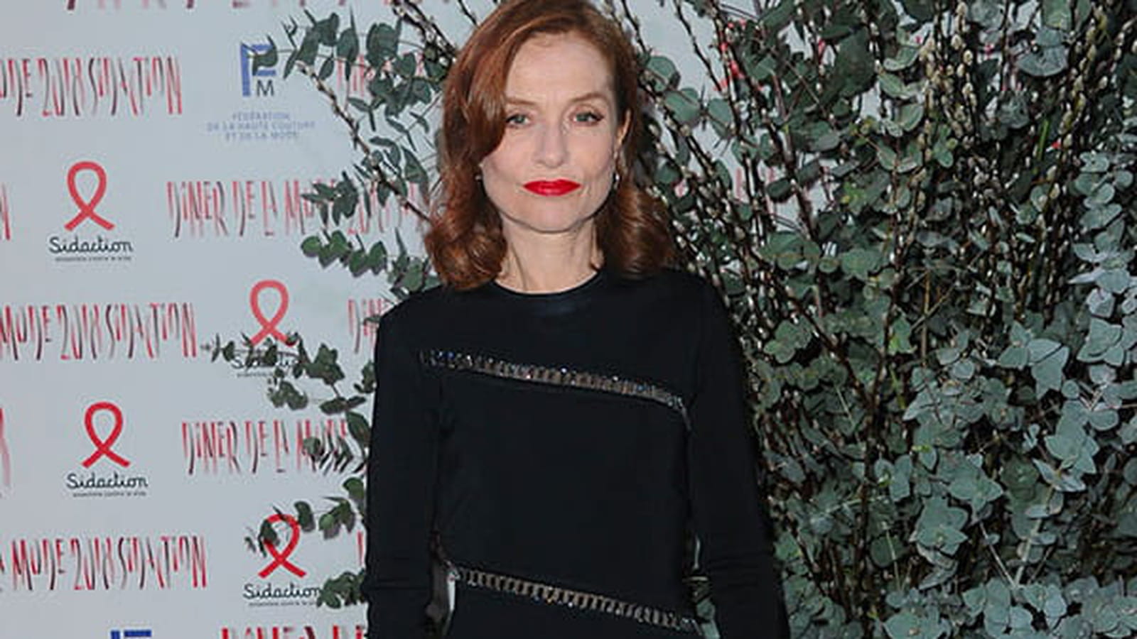 Isabelle Huppert le 25 janvier 2018 