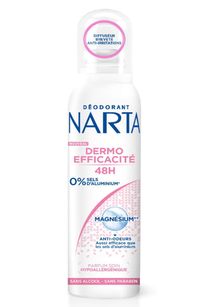 D&eacute;odorant dermo-efficacit&eacute; 48h Narta