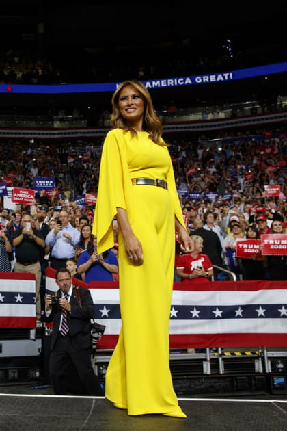 TOP&nbsp;: Melania Trump en combinaison Ralph Lauren