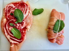 Paupiettes de poulet à la sauge : Etape 2
