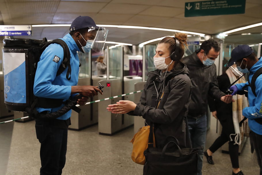 Prendre le métro (Bus, RER) : 100 % du trafic RATP fin mai