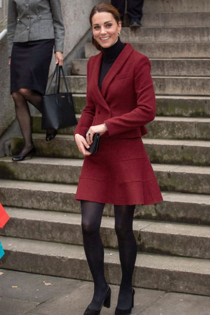 Kate Middleton en ensemble Paule Ka en 2018