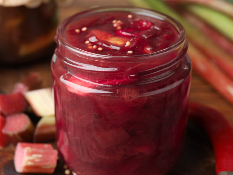 Compote Rhubarbe Thermomix