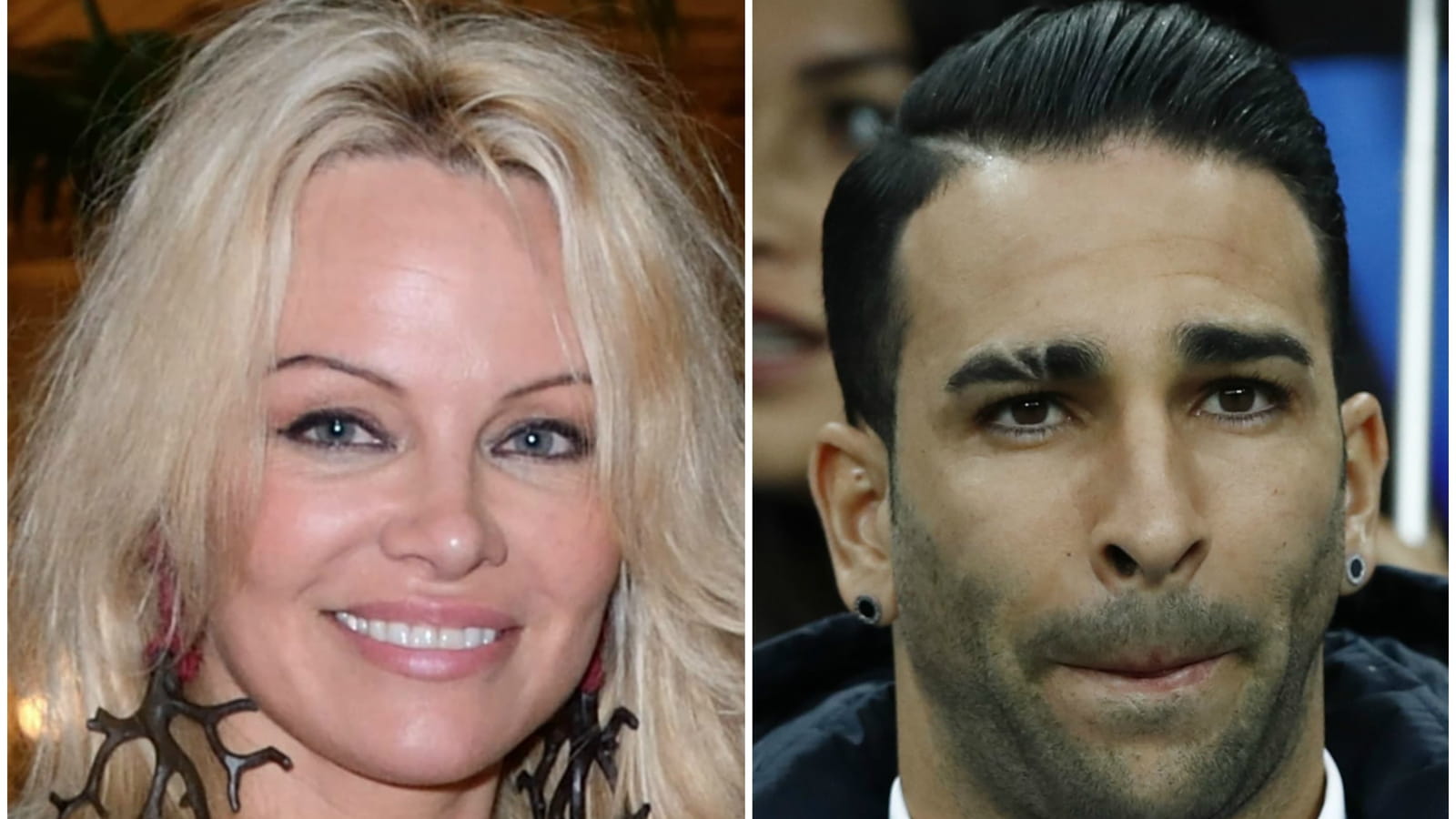 Pamela Anderson et Adil Rami