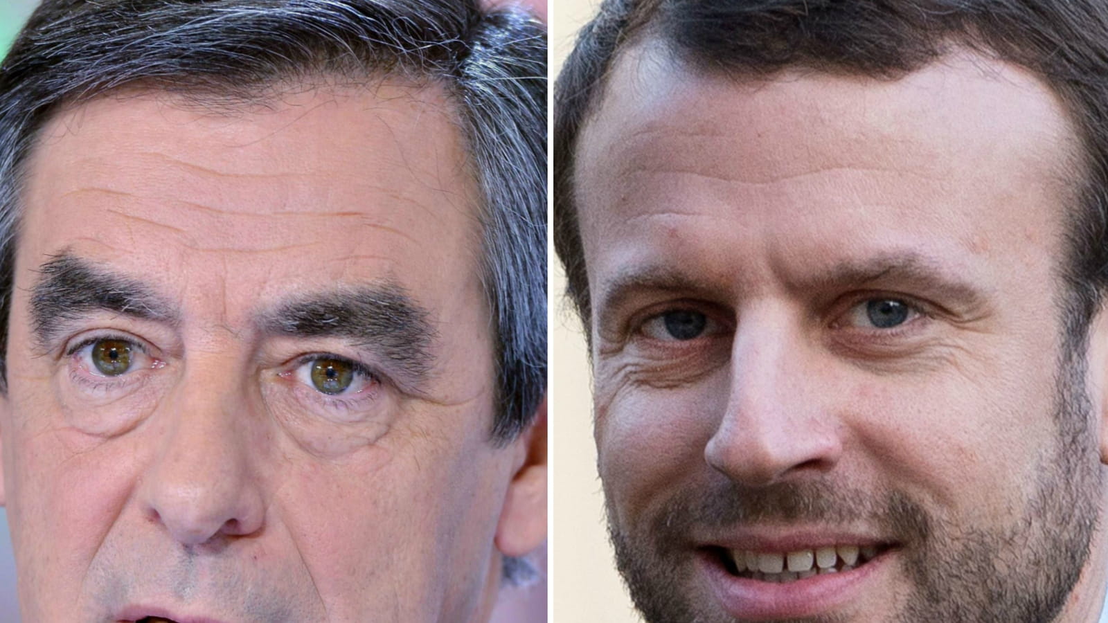 François Fillon et Emmanuel Macron