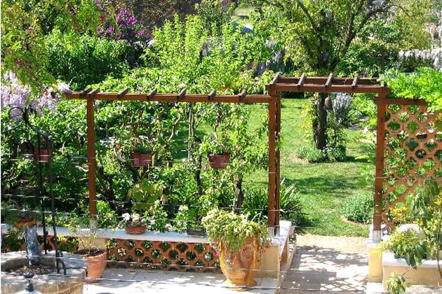 Vue sur le jardin d'agrément