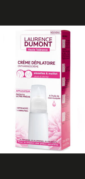 La cr&egrave;me d&eacute;pilatoire des peaux d&eacute;licates par Laurence Dumont