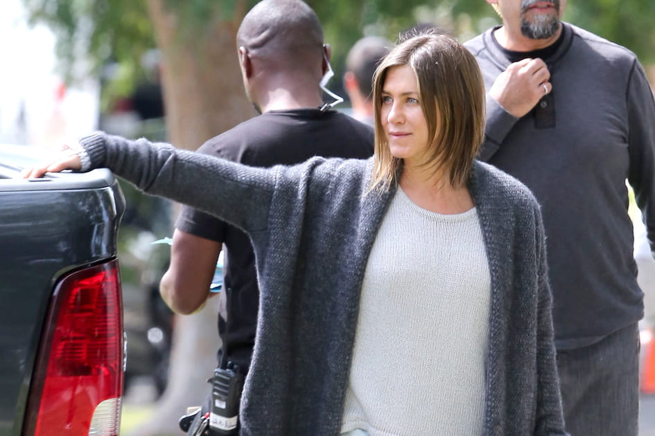 Le carr&eacute; effil&eacute; ch&acirc;tain de Jennifer Aniston