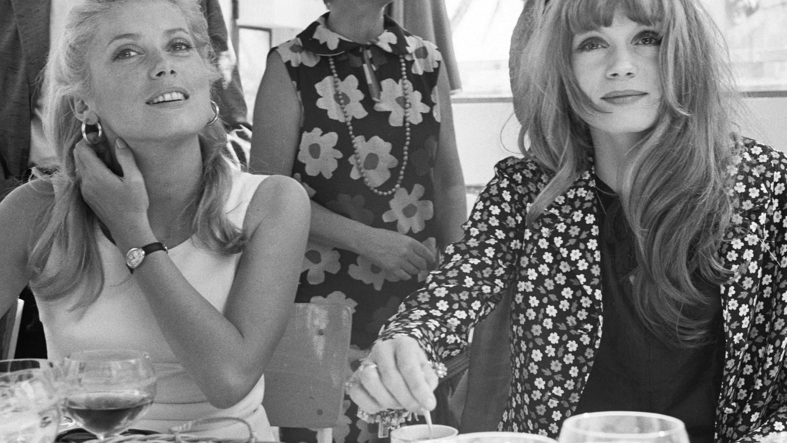 Catherine Deneuve et Françoise Dorleac