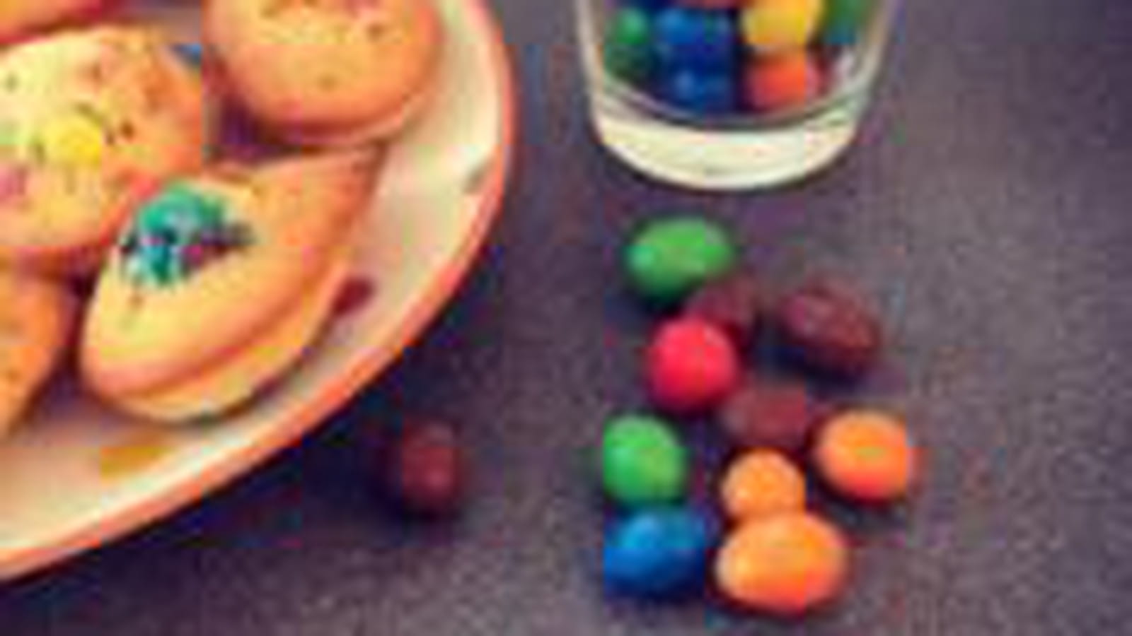 Madeleines aux M&M's