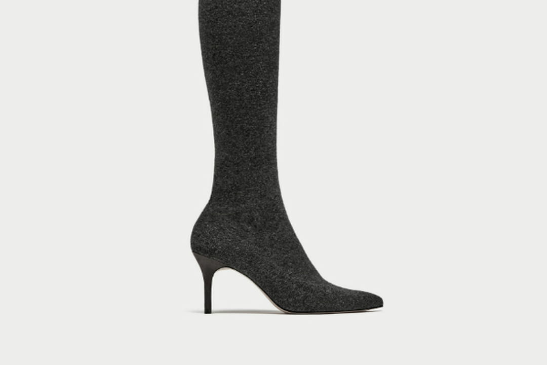 cuissarde chaussette zara