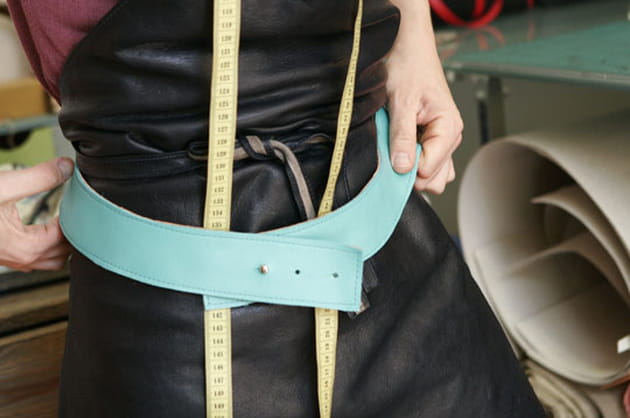 La ceinture terminée