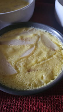 Crèmes brûlées à la poire : Etape 4