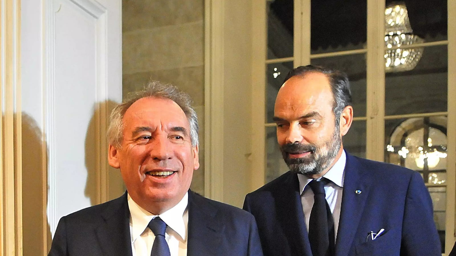 Édouard Philippe et François Bayrou