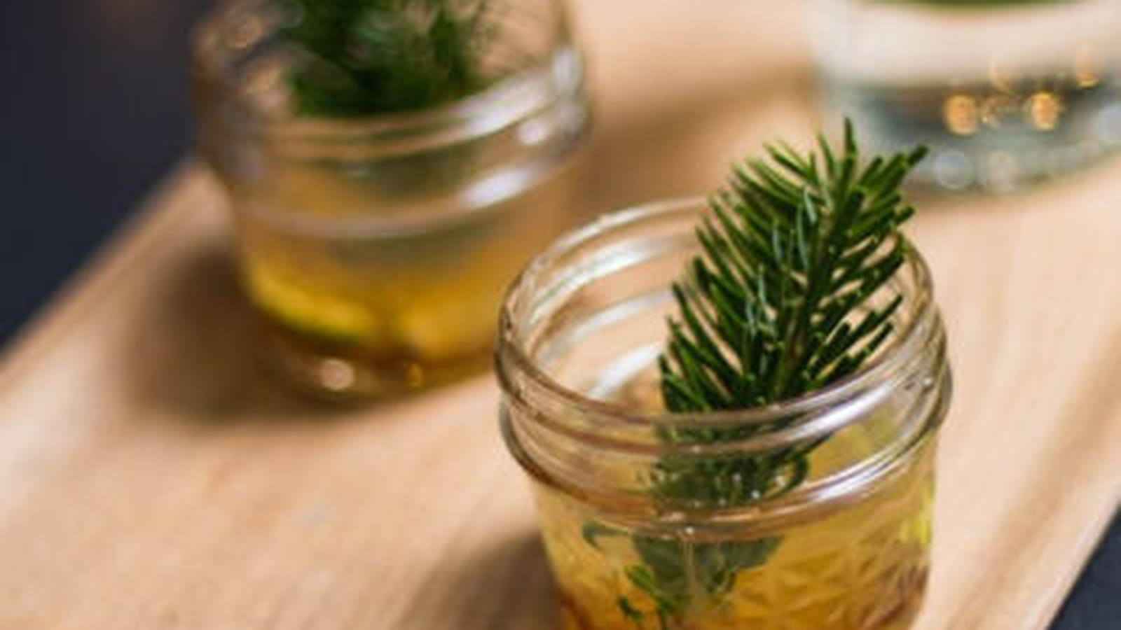 Cocktail rhum sapin