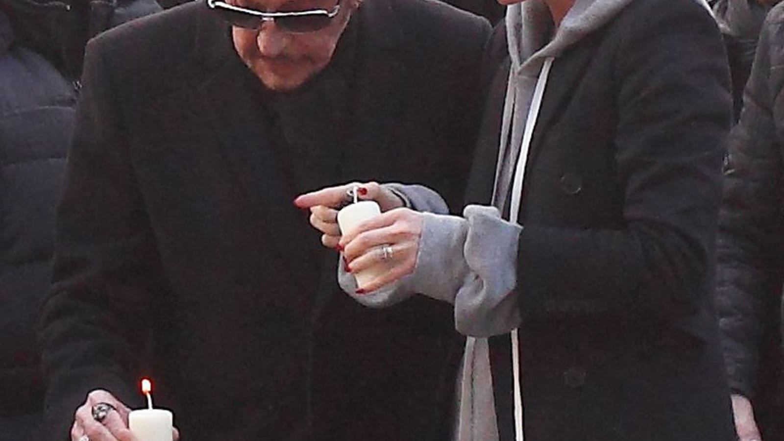 Johnny et Laeticia Hallyday 