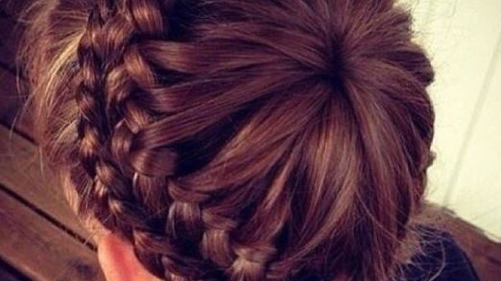 Starbust crown braid