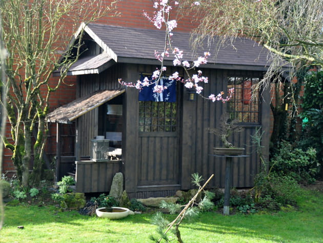 Cabane façon maison de thé