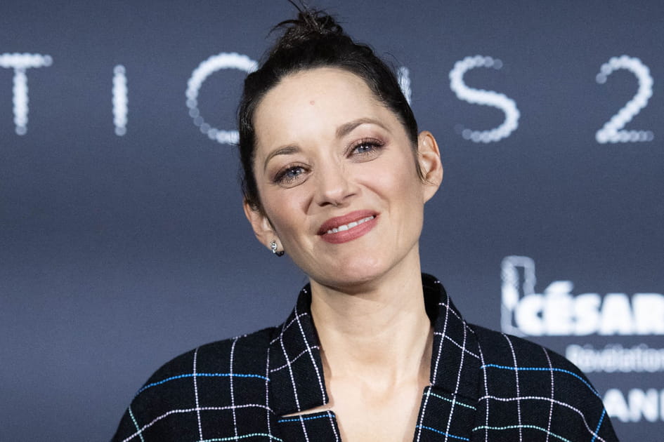 Le chignon de Marion Cotillard qui r&eacute;v&egrave;lent ses beaux traits