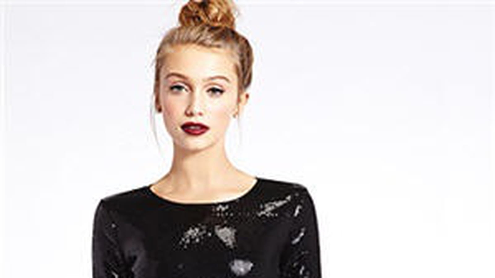 Robe noire de Forever 21