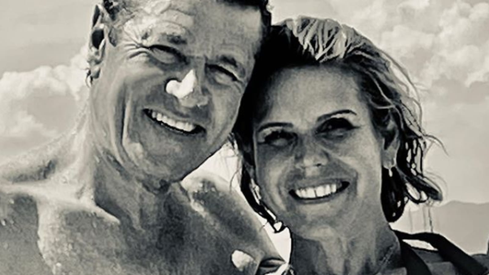 Christian Estrosi et Laura Tenoudji