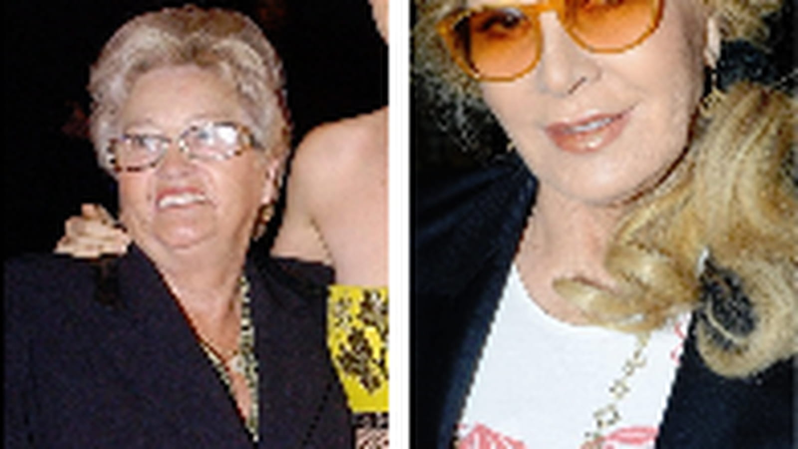 Elyette Boudou et Sylvie Vartan