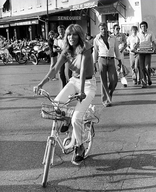 En bicyclette à Saint-Tropez (1978)