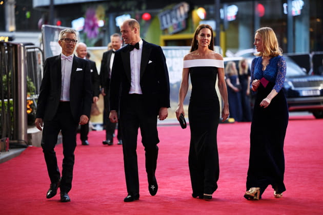 Prince William et Kate Middleton arrivent &agrave; l'avant-premi&egrave;re de "Top Gun&nbsp;: Maverick" &agrave; Londres, le 19&nbsp;mai