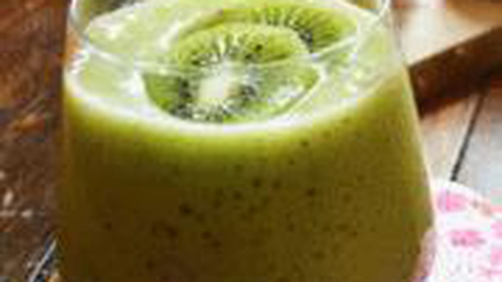 Smoothie kiwi-bananes