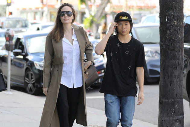 Angelina Jolie et son fils Pax s'offrent une vir&eacute;e &agrave; Hollywood