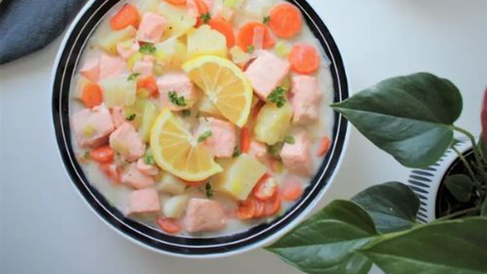 Blanquette de saumon légère aux légumes de saison