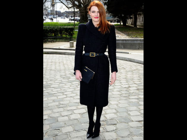 Elodie Frégé au défilé Guy Laroche