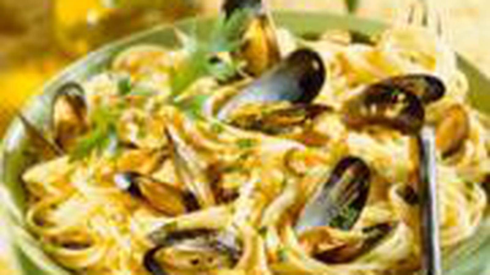 Spaghetti aux moules