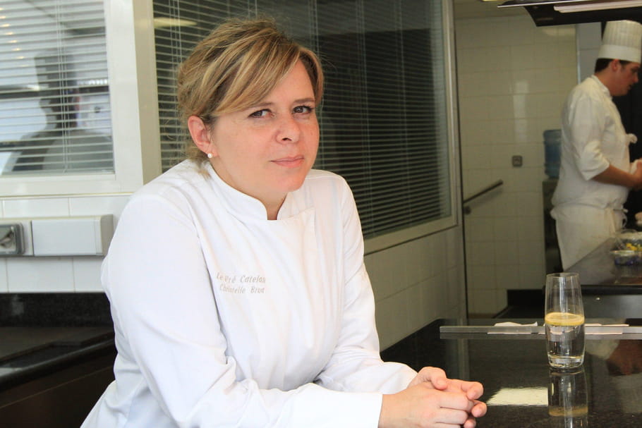 Christelle Brua, bientôt cheffe des cuisines de l'Elysée ?