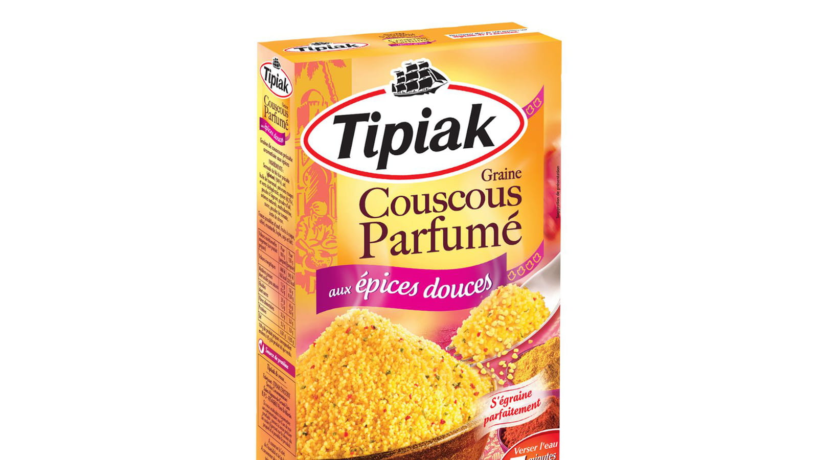Couscous Parfumé aux Epices du Monde