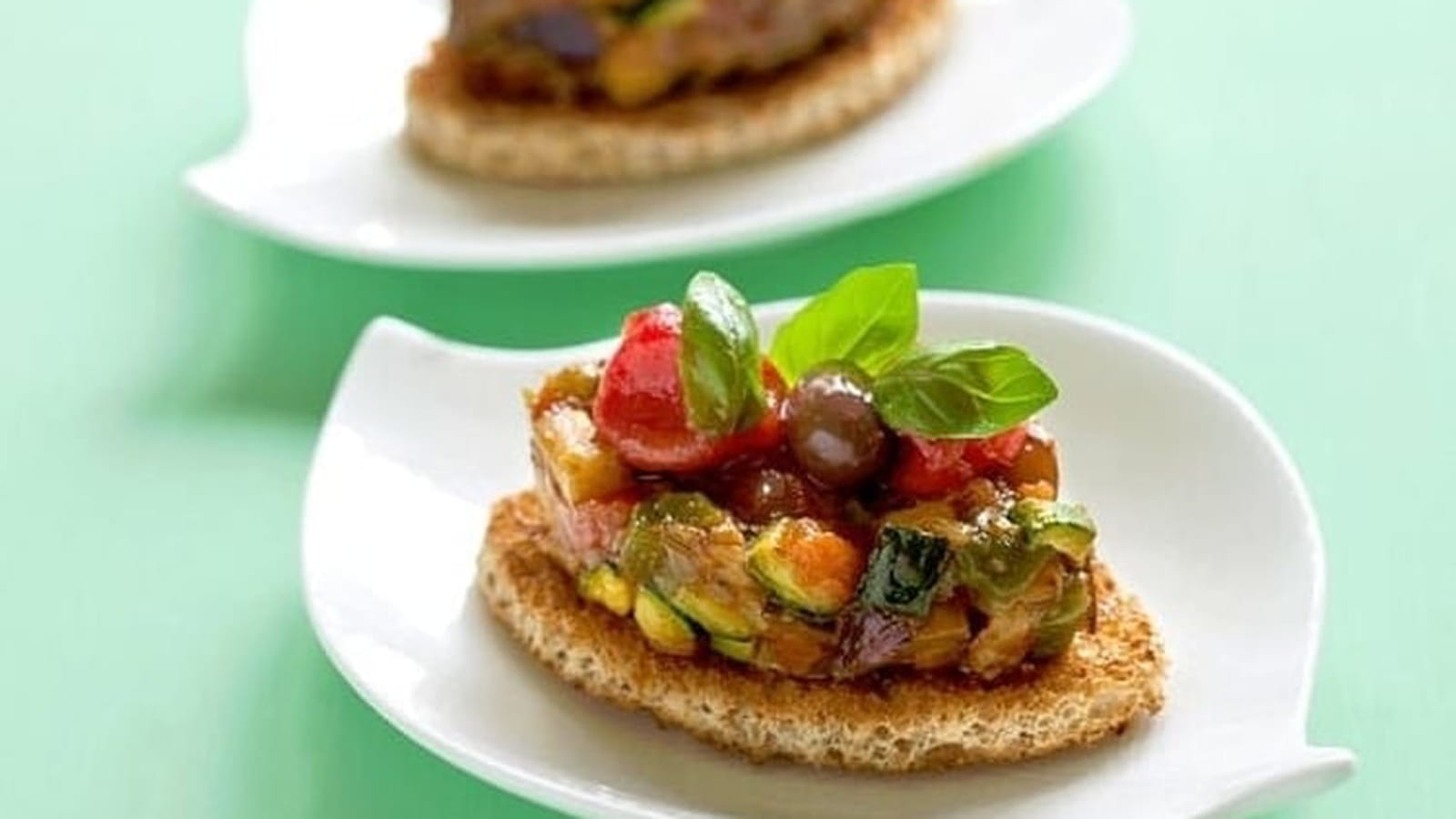 Tartine de ratatouille