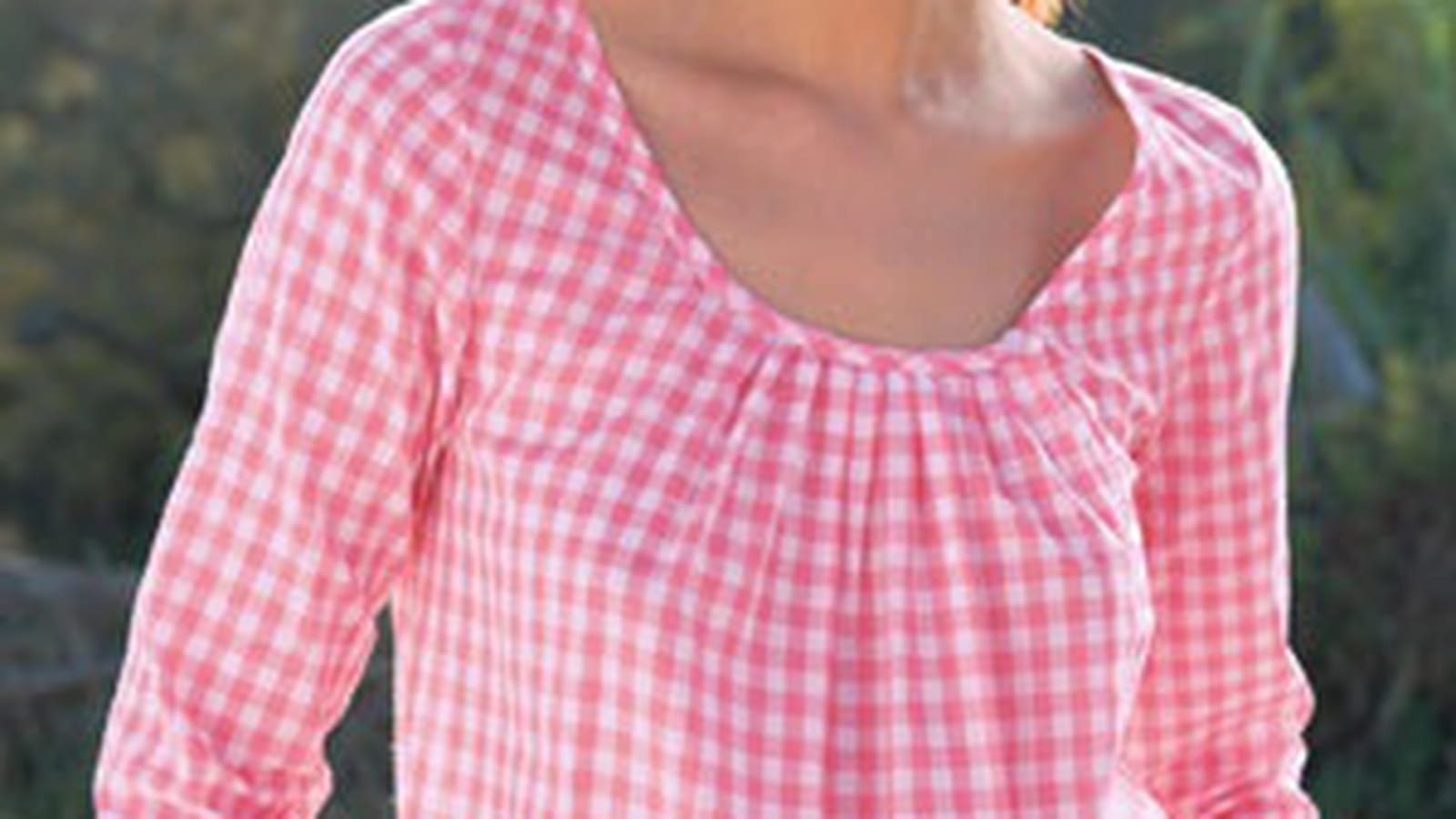 Blouse vichy de Cyrillus