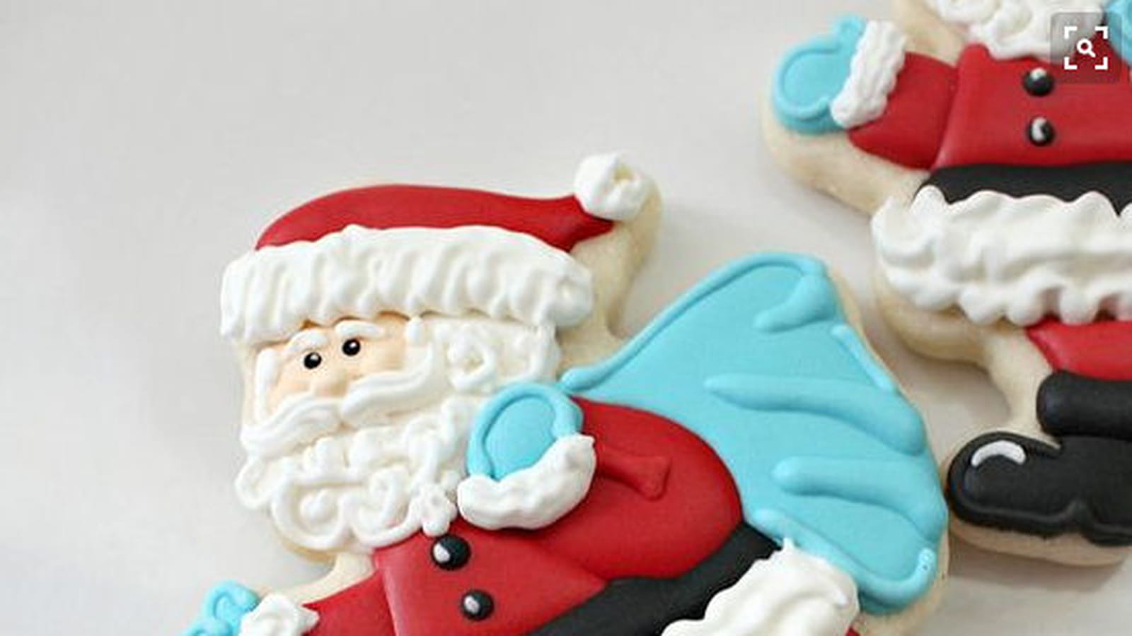 Père Noël en sucette : chouette !