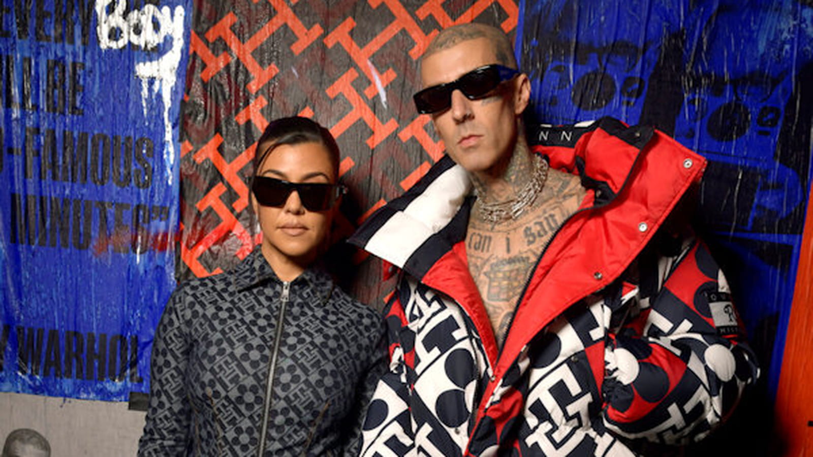 Kourtney Kardashian et Travis Barker le 11 septembre 2022