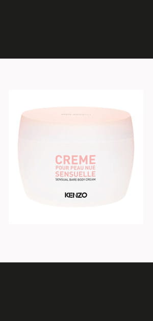 Cr&egrave;me pour peau nue sensuelle de Kenzoki
