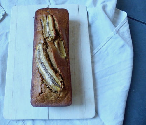 Banana bread sans gluten et sans lait