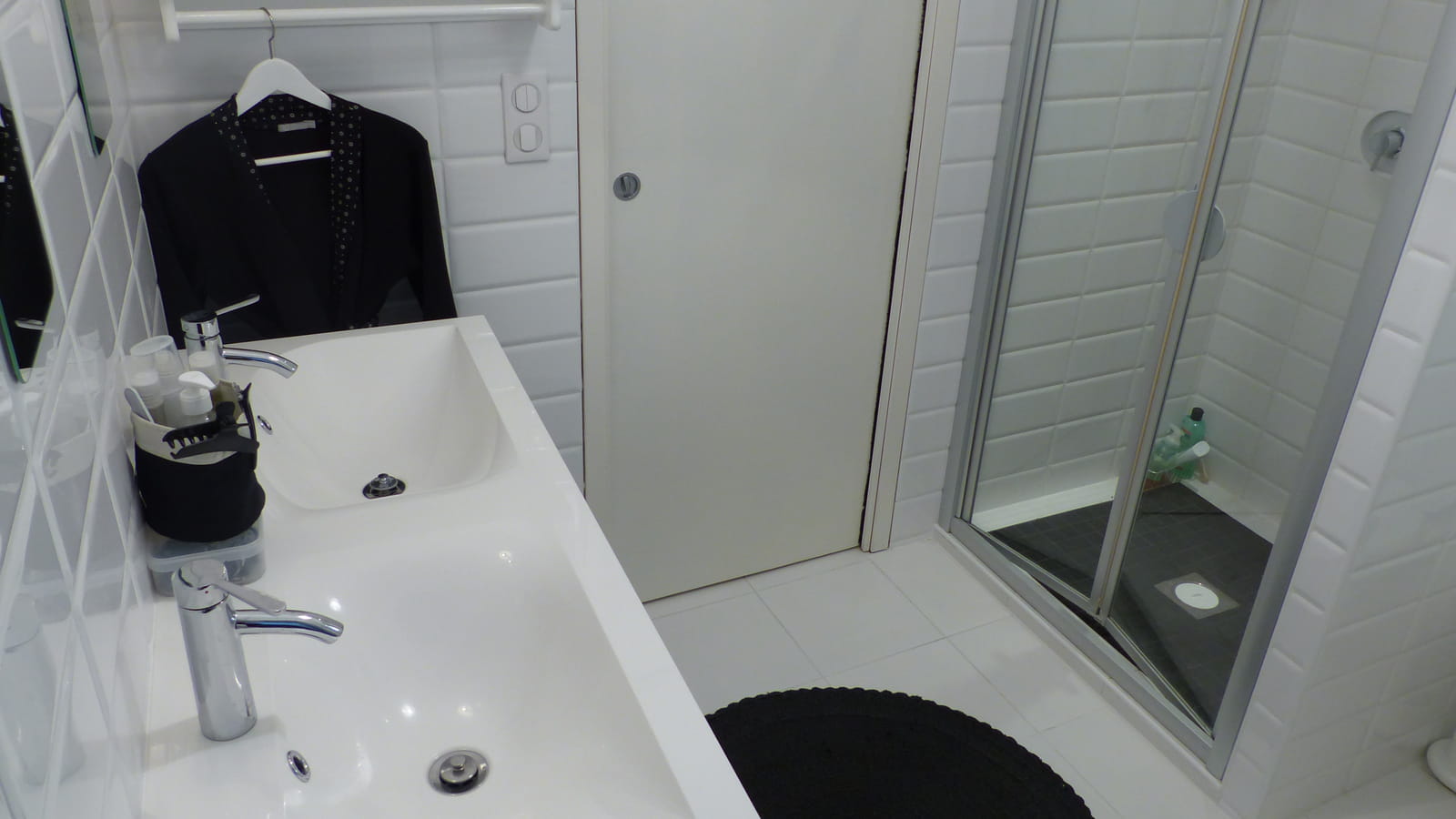 Salle de bains parentale